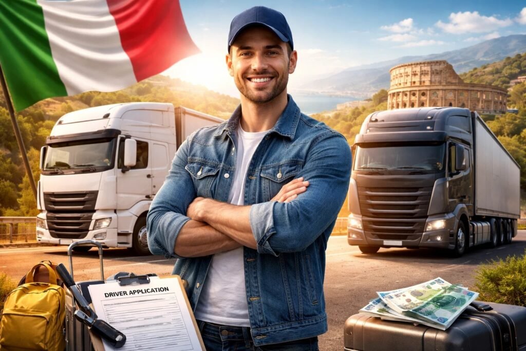 Drivers Jobs In Italy – High‑Salary – Apply Online for Latest Vacancies Drivers Jobs