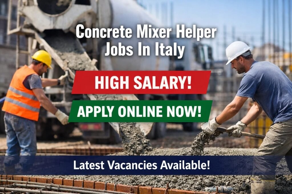 Concrete mixer helper Jobs