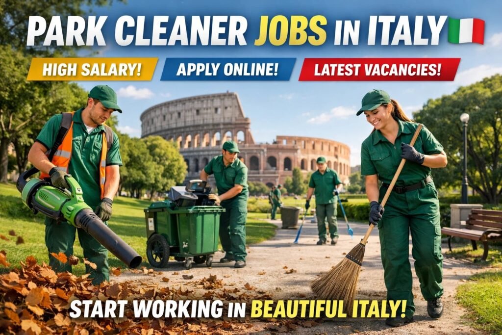 Park cleaner Jobs